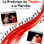 Le printemps du theatre a la placette 03-2019